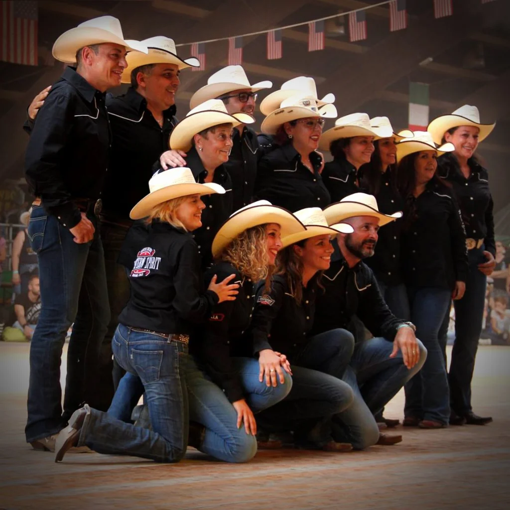 Lo staff Western Spirit sul palco