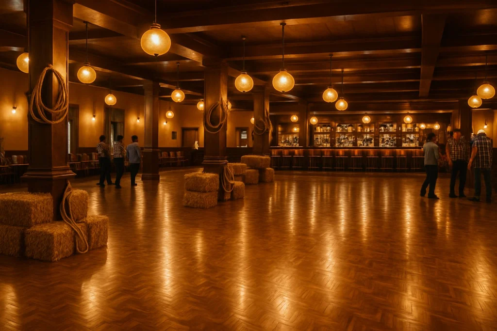 Saturno Club sull'Appia, pista da ballo country